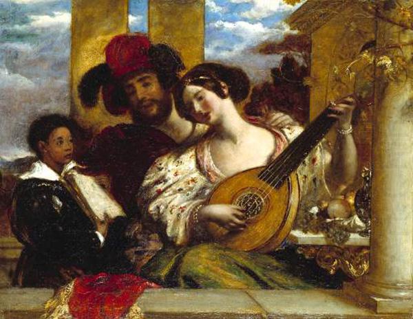 William Etty Duet china oil painting image